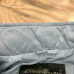 Eddie Bauer  PREMIUM GOOSE DOWN LT GRN QUILTED DOWN EMBROIDERED FLOWERS VEST SZ L Photo 8