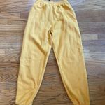Kendall + Kylie Kylie Jenner Thick Mustard Yellow Sweatpants Photo 2