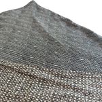 Max Studio 100% Silk Asymmetrical Midi Skirt Small Black Brown White in EUC Photo 3