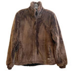 Mountain Hardwear  Teddy Fleece Full Zip Jacket Women's Size S Brown WindStopper‎ Photo 0