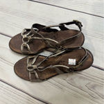 Born Sandals Womens 6 M Pamati Seda Slingback Brown Leather Buckle D26414 NEW Photo 7