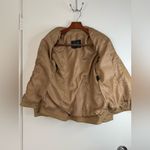 Gerard vintage tan 70’s leather, button down, jacket 42 Italian or S U.S. Photo 3