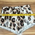 Toast Jeans Women's Leopard Print Shorts Photo 6