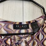 Liz Claiborne Axcess by  70s Style Mod Print Dress size S Small Photo 8