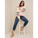 Torrid ✨ Cotton Intarsia Pullover Balloon Sleeve Sz 0X Sweater✨ Photo 1