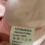 Commence Pink  Eyelet Pattern Maxi Skirt Scalloped Neckline Button-Front Eyelet Crop Top Photo 5