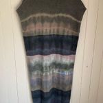 Raquel Allegra Distressed Cashmere Merino Wool Blend Tie Dye Sweater Dress Photo 3