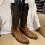 Lucchese Ladies  1883 Full Quill Ostrich Cowboy Boots Photo 0