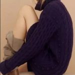 Anthropologie  525 BLACK  cableknit sweater dress small S New NWT Versatile RARE Photo 1