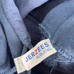 Jerzees NULAND MOUNTAIN HIPPIE (S) HOODIE SLATE BLUE FRONT POCKET PRE-OWNED Photo 3