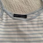 Brandy Melville  Striped Blue and White Top Photo 1