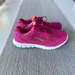 L.A. Gear Hot Pink Neon Yellow Athletic Sneaker Walking Shoes Size 8.5 Photo 1
