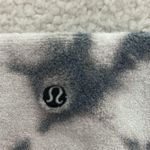 Lululemon  Cotton Terry Sweatband Headband in a tie-dye white rhino gray pattern Photo 1