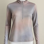 Calia by Carrie Calla Ombré Quarter Zip Pullover XL | Lilac Blush Athleisure Running Top NWOT Photo 0