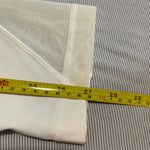 Lululemon Cropped White Mesh Sides Leggings Photo 6