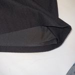 Loft  pencil skirt black textured back zipper M lined knee length straight Photo 10