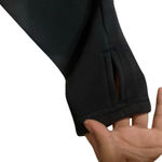 Athleta  Cozy Karma Asym Pullover Fleece Lined Sweatshirt Top Black Med #759 Photo 12