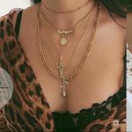 Bohomoon Gold Choker Necklace Photo 2