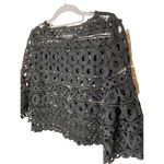Style Mafia Kiana Top, black crochet blouse Sz L Size L Photo 3