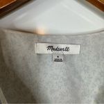 Madewell  Georgette Ruffle-Sleeve Peplum Top in Americana Floral Size Small Photo 4