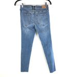 Aeropostale Womens Jeans Ankle Jegging Medium Wash Distressed Stretch 4 Photo 1