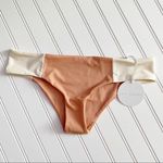 Tori Praver NWT  Womens Macie Bikini‎ Bottoms Bathing Suit Cream Size Medium Photo 2