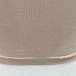 ZARA Cropped Tank Top Sleeveless Crewneck Crop Top Beige Size Small Photo 10