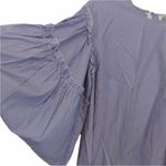 Anthropologie DRA wide sleeve ruffle detail relax blouse women Size XS Photo 5