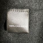 Qi Cashmere 100% Cashmere Mock Neck Sweater Dress Black Women’s Size Medium Photo 9