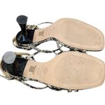 Antonio Melani Nicolyn Snake Print Strappy Heels Womens 8.5 Square Toe Formal Photo 4