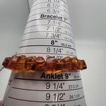 Vintage Baltic Amber Bracelet Orange Photo 5