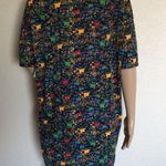 LuLaRoe Irma Pixel Unicorn Tunic Shirt Top XS Photo 4