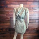 ZARA  NEW Denim Jean Sleeveless Dress Size M Photo 4