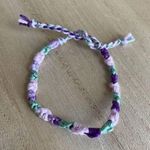 Handmade Farida Bracelet, anklet, trendy, comfortable, tie, embroidery thread, woven, gif Photo 0
