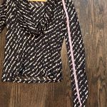 Max Mara  Black and White Patterned Blouse Photo 5