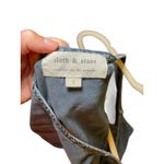 Cloth & Stone  Anthropologie Women Large Romper Grey Blue Washed Denim Sleevless‎ Photo 6