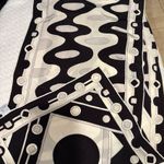 Emilio Pucci  Monochrome Geometric Scarf Photo 0