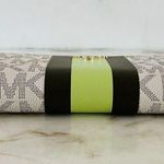 Michael Kors  Center Stripe Merlot Multi Travel Continental Zip Wallet Wristlet Photo 2