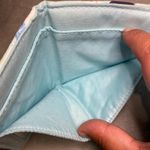 Vera Bradley Trifold Wallet ‘Floating Blossoms’ Teal & Pink Quilted Nylon EUC Photo 8