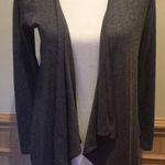 Luna  Tiks Open Front Draping Cardigan Size Small ~ Gray Photo 0