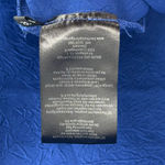 Baum & Pferdgarten Agamora Bias Cut Hammered Satin Slip Dress Bellwether Blue 32 Size XS Photo 8