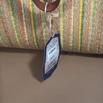 Sun ‘N’ Sand accessories large beach tote bag tan wicker like weave design new Photo 11