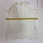 POL - Ivory/Oatmeal Loose Weave Cozy Cardigan Size Medium Photo 10