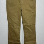 J.Crew  9" Billie Demi Boot Crop Jeans Women's Size 24 Mustard Cotton Blend Photo 0