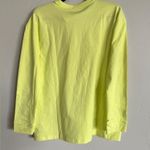 Adidas  ALWAYS ORIGINAL GRAPHIC LONG SLEEVE TEE yellow women’s size small Photo 2