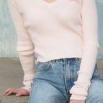 Brandy Melville Baby Pink Sweater Photo 0