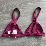 ANDIE  Swim Caicos Bikini Top Medium Plum Photo 2
