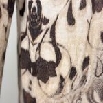 Chico's Long Cover Up Duster Cotton Shades of Brown Size 1 Large Photo 5