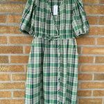 Derek Lam 10 Crosby Tiana Belted Wrap Dress size 12 Green Photo 2