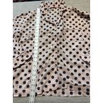 Victoria's Secret  Pink Black Polka Dot Pajama Shirt Top M M Photo 1